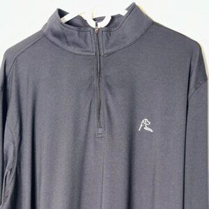 🔥 Rhoback Heather Gray Q-Zip Pullover – XXL 🔥